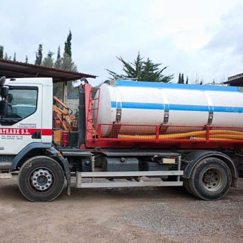 Distribución de agua potable en Ibiza