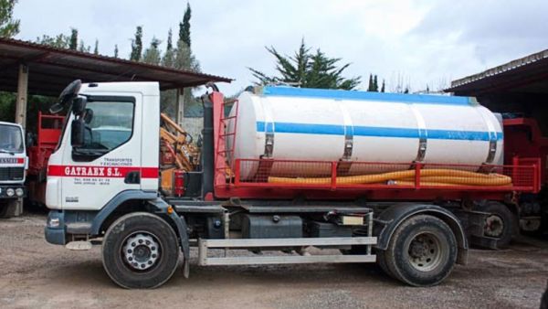 Distribución de agua potable en Ibiza