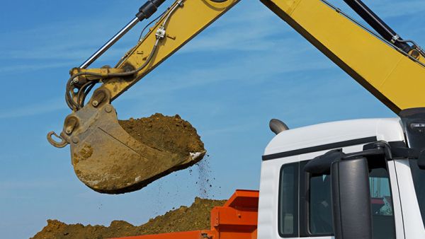 Transporte de áridos en Ibiza